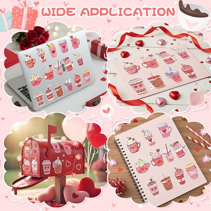 Haooryx Valentine's Day Latte Sticker - Image 7