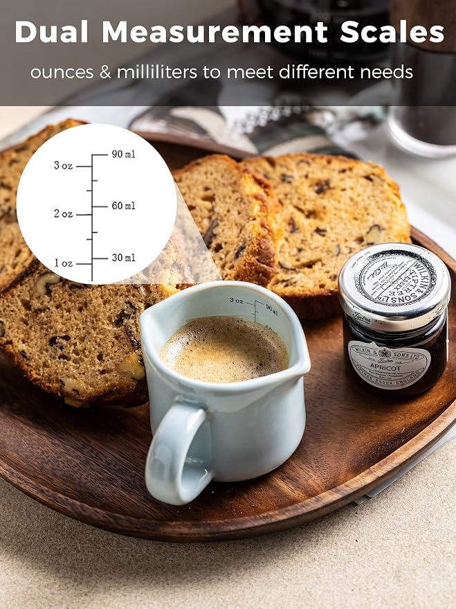 Espresso Cup 3 Oz, Ceramic Espresso Measuring Cup Expresso Shot Cup - Image 5