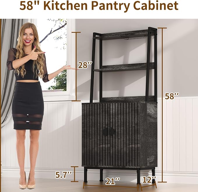kepptory 58" Kitchen Baker's Rack - Image 2