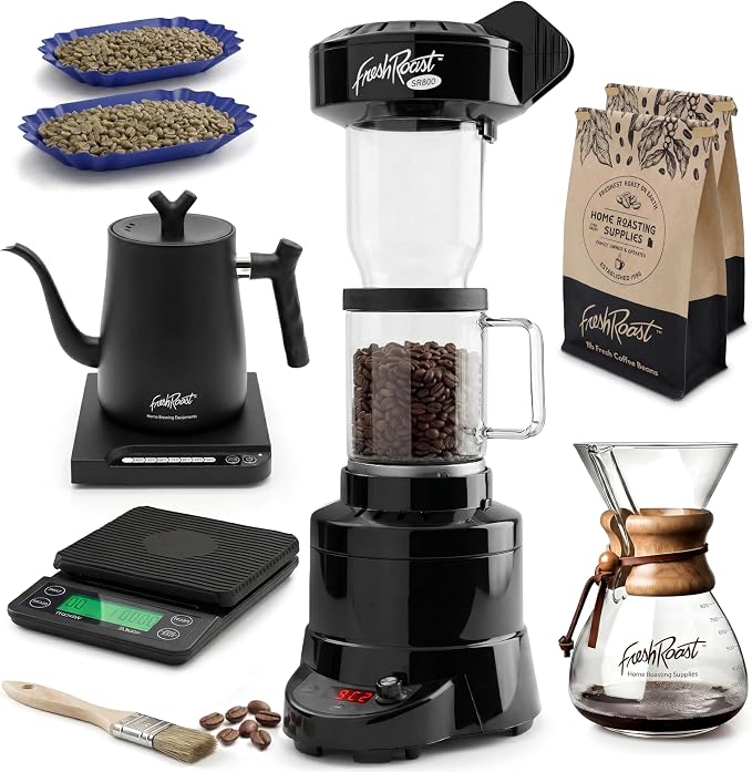 SR800 Coffee Roaster Pour Over Bundle by FreshRoast
