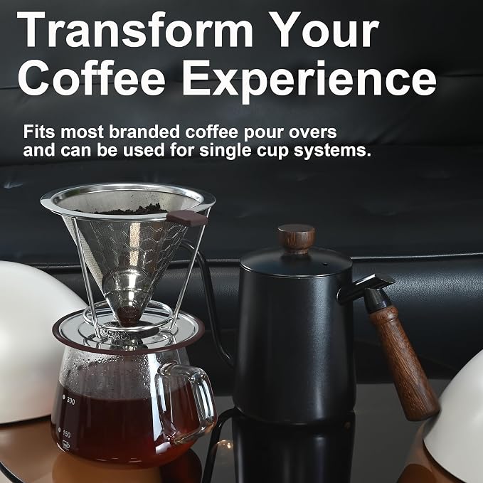 Pour Over Coffee Dripper, Pour-over Filters - Image 2