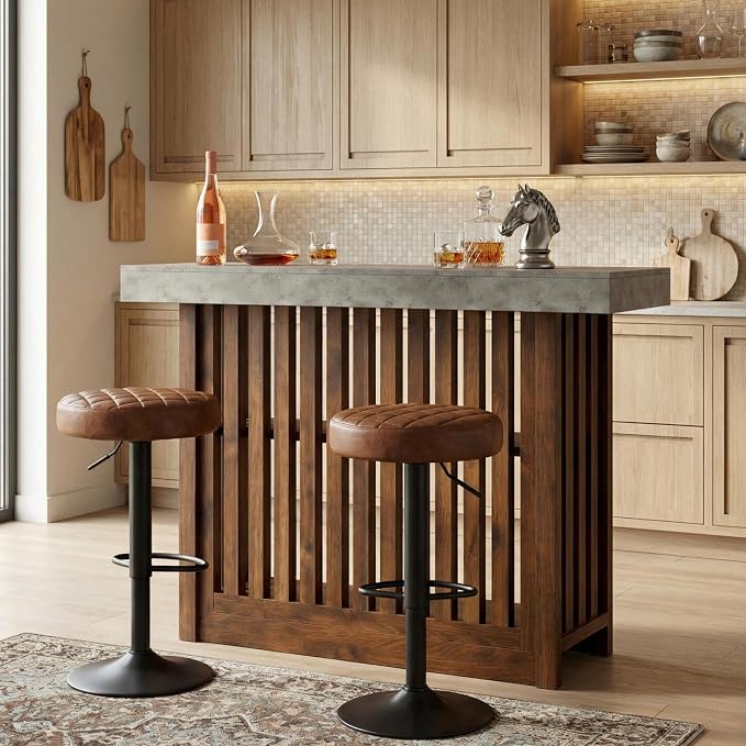 GarveeHome 63" Long Bar Table by GarveeHome