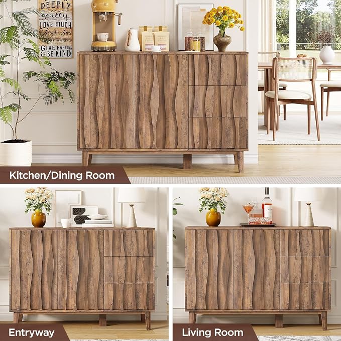 Maupvit Fluted Buffet Cabinet - Image 8