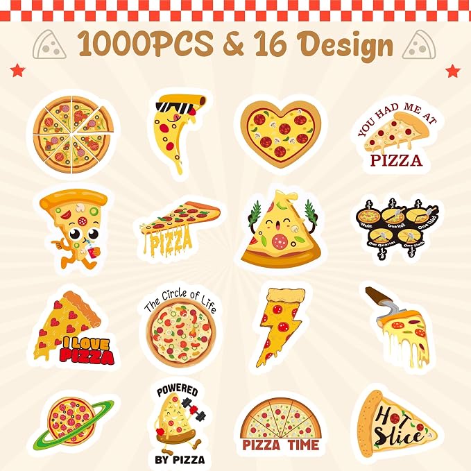Haooryx Pizza Sticker Rolls - Image 2