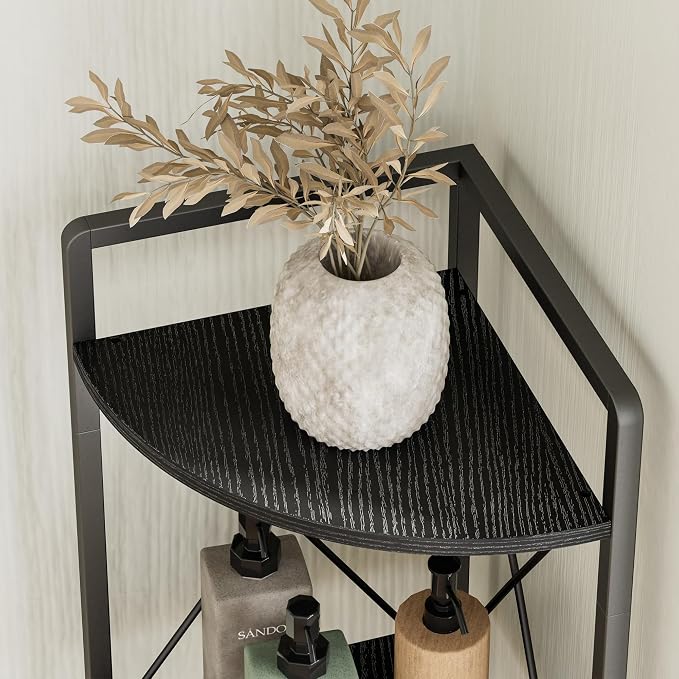 5 Tier Corner Shelf Stand, Metal Corner Shelf, Plant Stand Display Shelf - Image 6