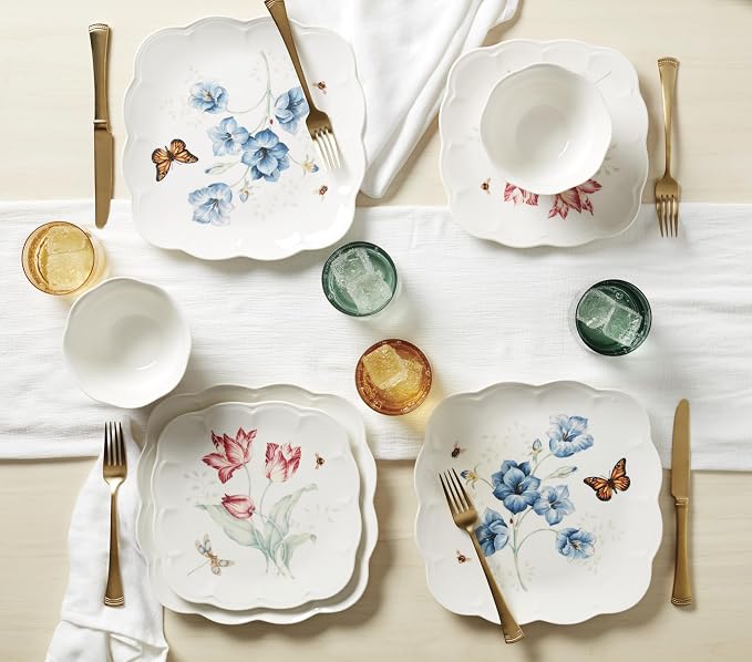 Lenox 792566 Butterfly Meadow 4-Piece Rice Bowl Set - Image 7