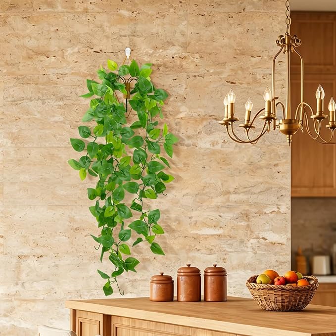 LOYWREE Artificial Hanging Plants - Image 6