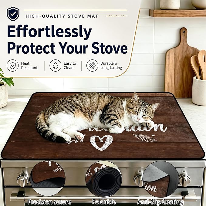 Multi-Design Stove Top Cover for Glass/Electric Stoves, 3-in-1 Counter - Image 5