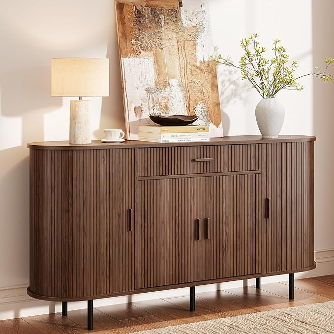 ONBRILL 63“ Sideboard Buffet Cabinet - Image 3