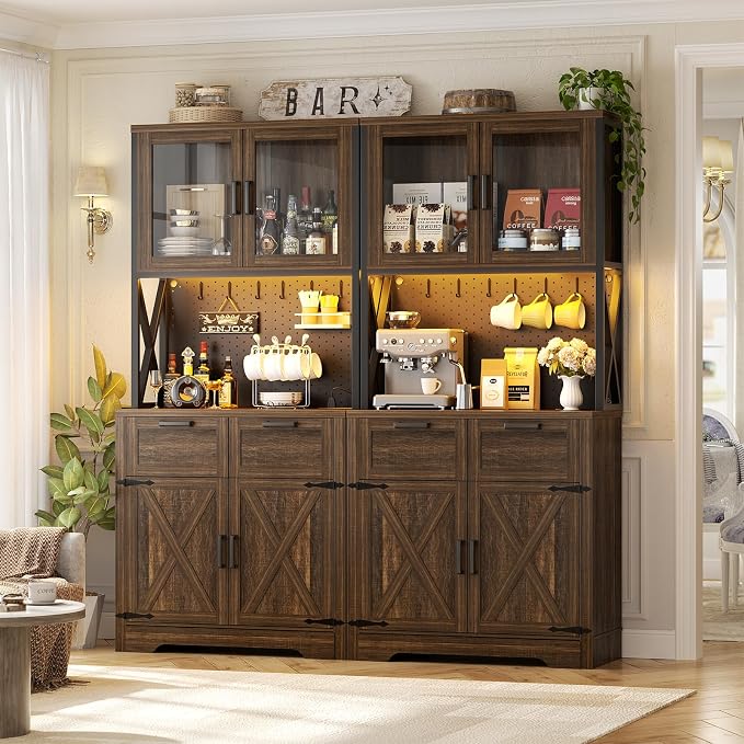 Unikito 71" Tall Kitchen Pantry Storage Cabinet - Image 2