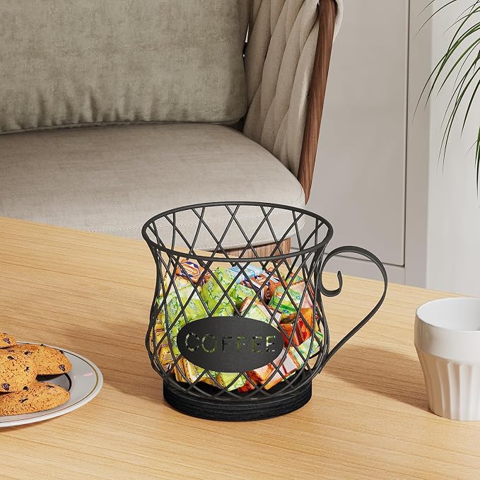 YINMIT K Cup Holder Organizer, Sturdy Coffee Pod Holder Organizer, 35 Kcup - Image 8