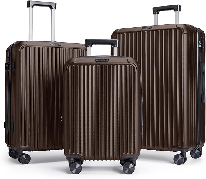 LIGHT FLIGHT 3 Piece Luggage Sets by LIGHTFLIGHT