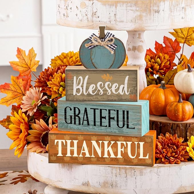 Lineshading 4 Pcs Fall Table Decoration - Image 6