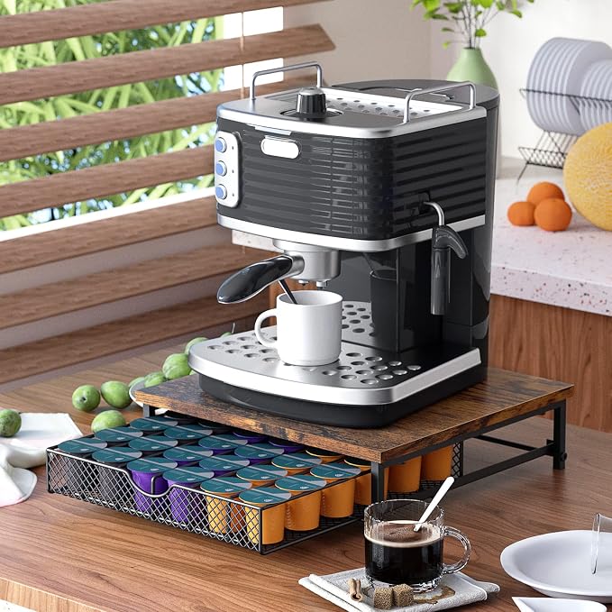 Coffee Pod Drawer Holder for K Pod Coffee Pods Holder for Counter 36 Capacity - Image 7