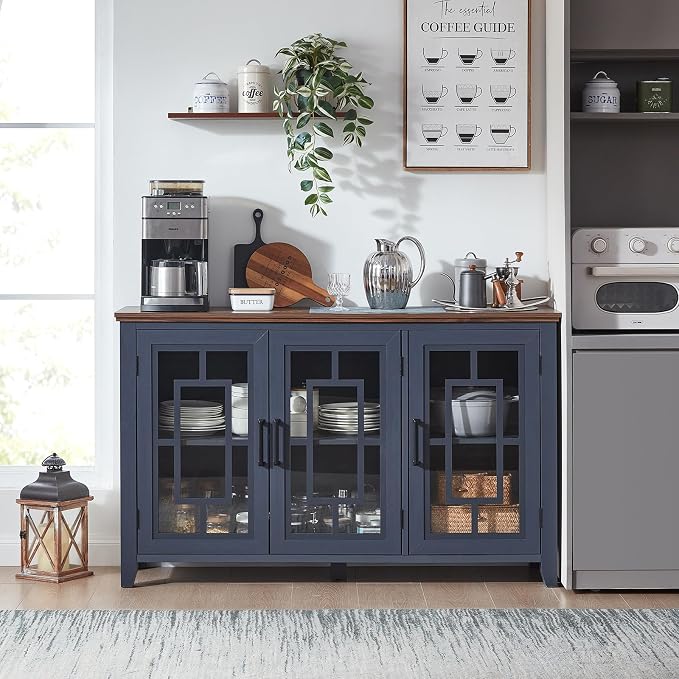 Joaxswe Large Sideboard Buffet Cabinet - Image 7