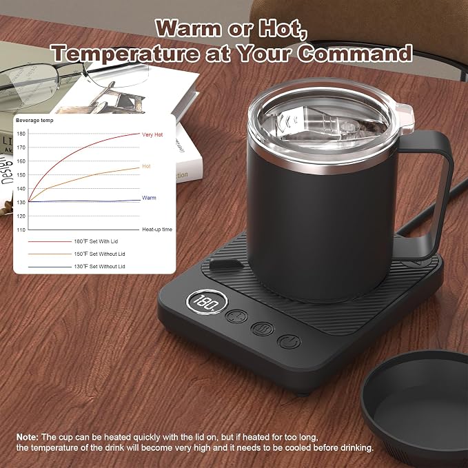 Felibeaco Coffee Mug Warmer &Mug Set - Image 3