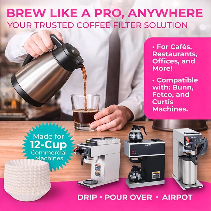 Katy’s Large 12-Cup Commercial Coffee Filters - Image 2