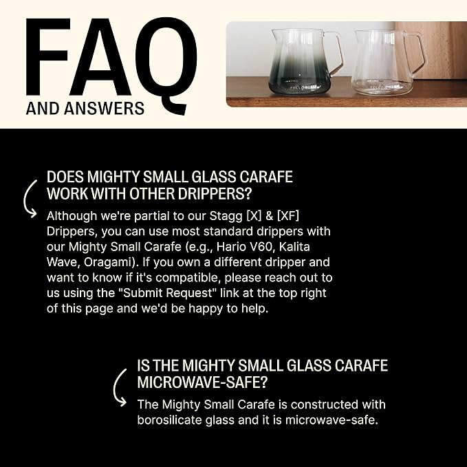 Fellow Mighty Small Glass Carafe - Image 3