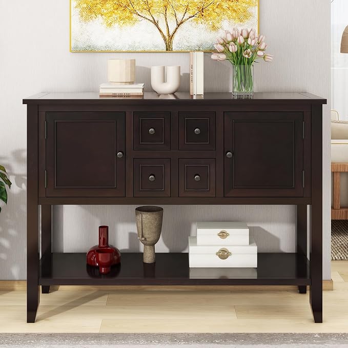 LKTART Farmhouse Sideboard Buffet by LKTART
