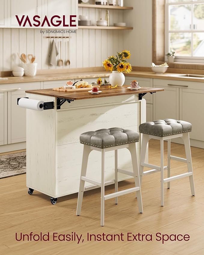 VASAGLE Mobile Kitchen Island - Image 2