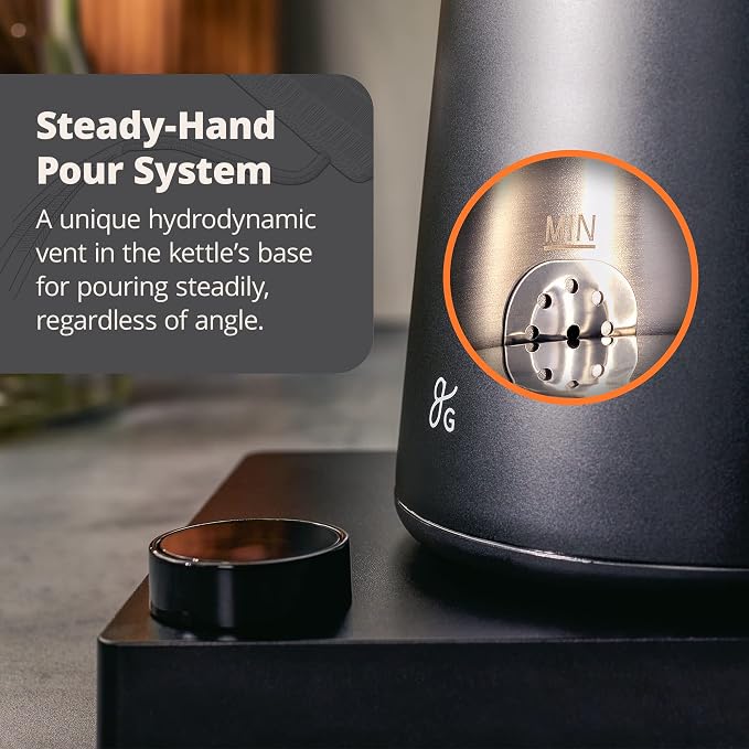 Greater Goods Electric Gooseneck Kettle, Coffee Scale, and Espresso Scale - Image 4