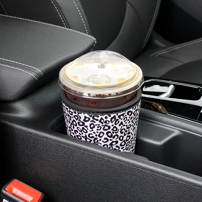 3 Pack Reusable Iced Coffee Sleeves - Image 3