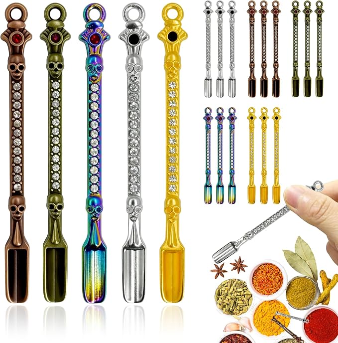 20Pcs Mini Spoons, Tiny Shovel Spoon, Tableware Charm by Unknown