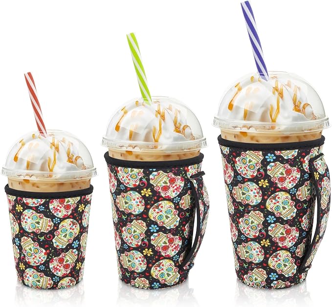 Iced Coffee Sleeve Insulator Sleeves by AJLTPA