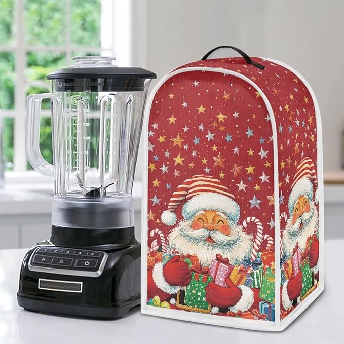 Father Christmas Blender Cover Kitchen Appliance Dust Covers - Image 5