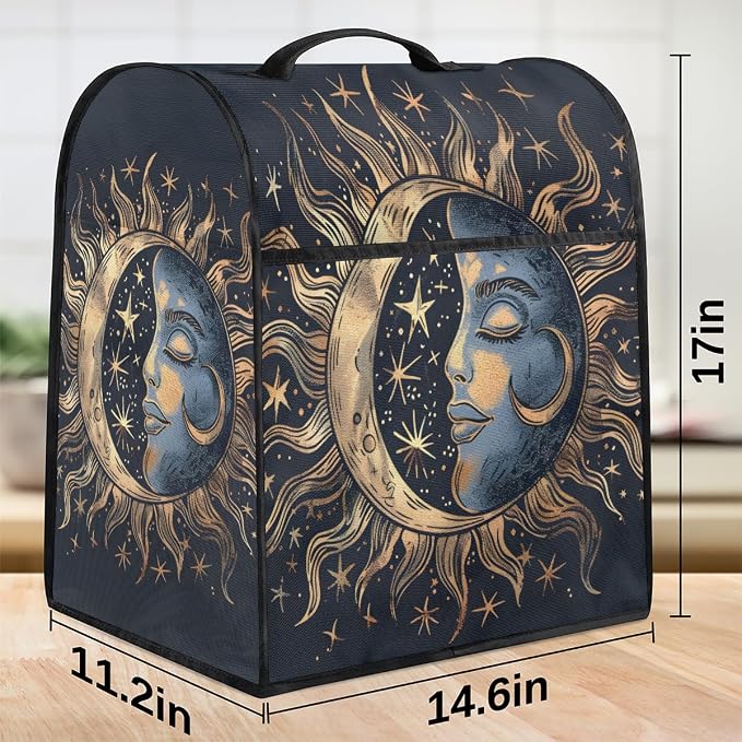 Sun Moon Kitchen Aid Mixer Cover Compatible Stand Mixer Dust Cover | Galaxy - Image 3