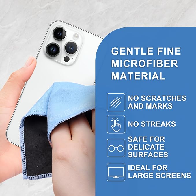 Eco-Fused Microfiber Cleaning Cloths - Image 3