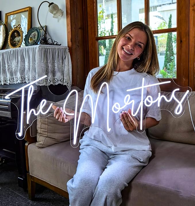 CIONAOR Custom Neon Signs, Neon Name Sign Customizable - Image 2