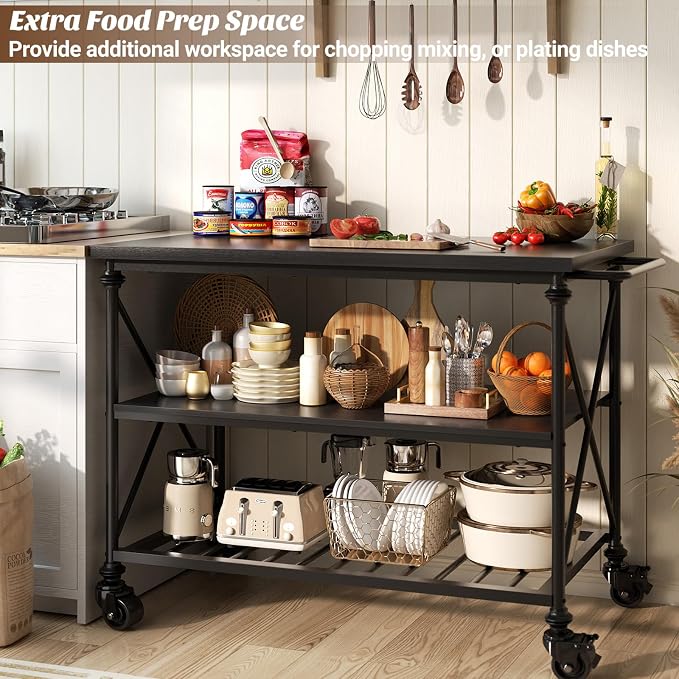 Homieasy Kitchen Island Cart - Image 6