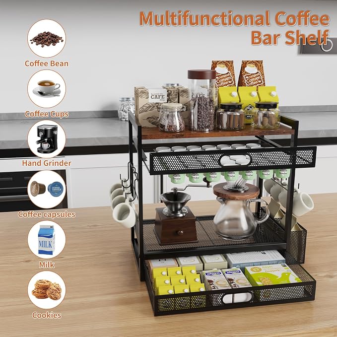 Coffee Bar Organizer Station - Image 4