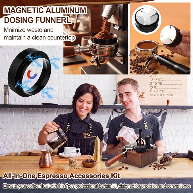 7 Pcs 53mm Espresso Accessories Kit - Image 7