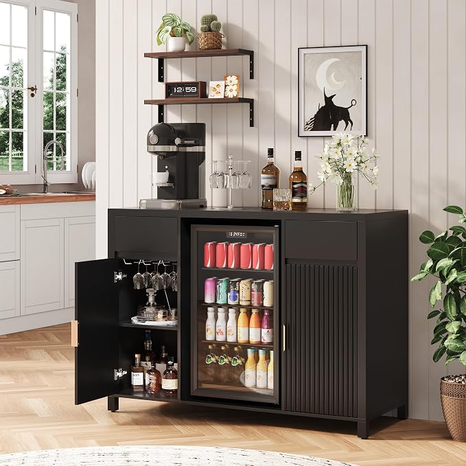 Garvee 53" Coffee Bar Cabinet - Image 7