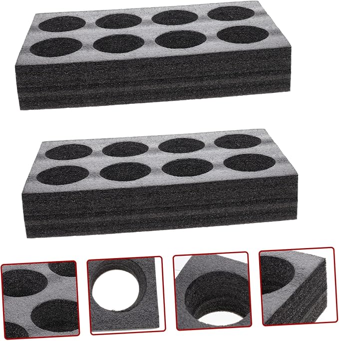 LIFKOME 2pcs Cup Holder Coaster Tray Drink Carrier - Image 7