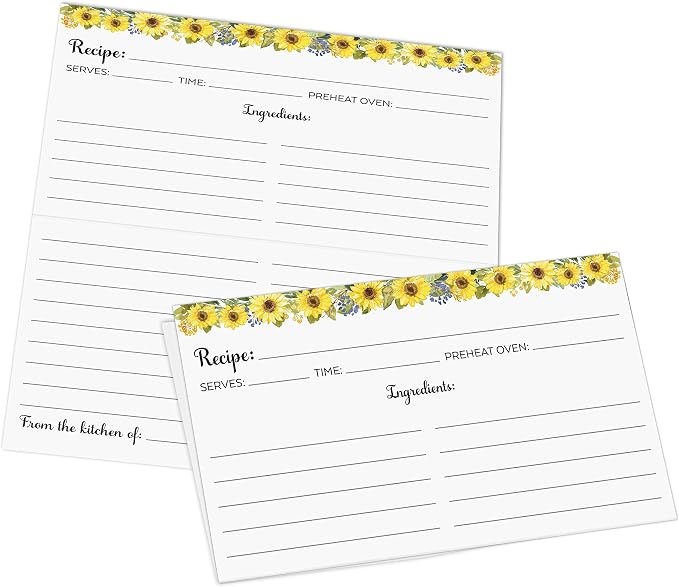 321Done Folding Recipe Cards by 321Done