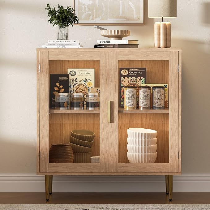 Housoul Sideboard Buffet Cabinet - Image 5