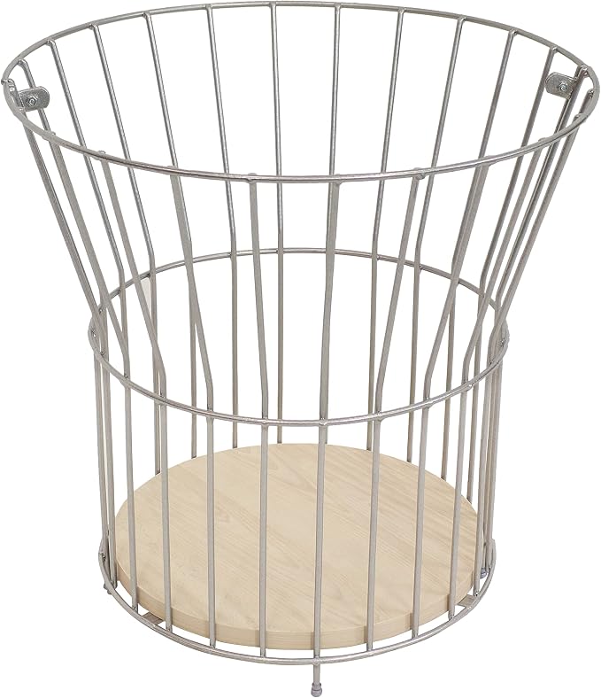 Sunnydaze 17.25-Inch H Modern Pedestal Wire Side Table - Image 8