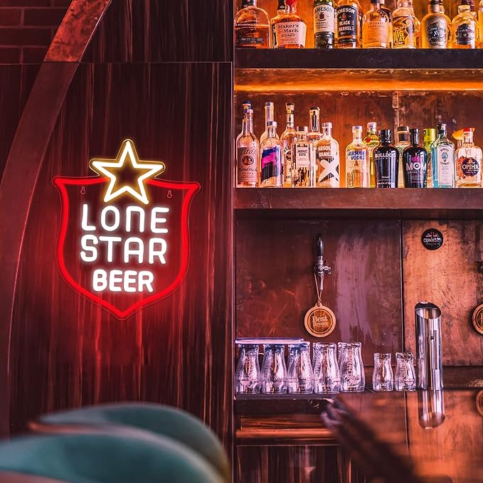 Lone Star Neon Signs for Wall Decor Neon Lights for Bedroom Led Signs Suitable - Image 4