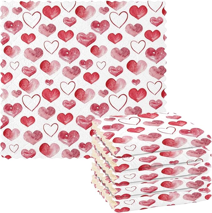 ALAZA Dish Towels Set of 6 by ALAZA