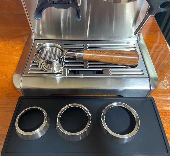 51mm Espresso Dosing Funnel Stainless Steel Coffee Dosing Ring 51mm Compatible - Image 3
