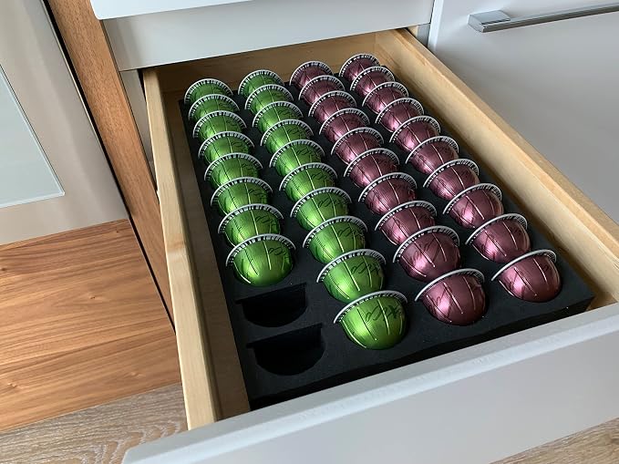Coffee Pod Storage Tray, Organizer Compatible by Enbizio