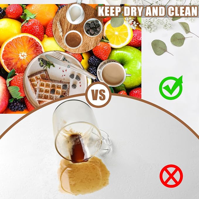 Fresh Fruits Dish Drying Mat for Kitchen Counter Coffee Bar Mat Hide Stain - Image 6