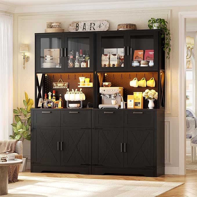 Unikito 71" Tall Kitchen Pantry Storage Cabinet - Image 2