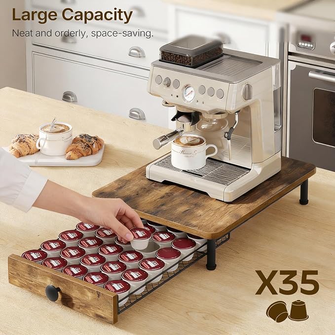 YATINEY Coffee Pod Drawer Holder, Coffee Pod Drawer - Image 4
