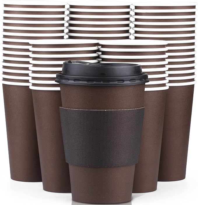 Promora 12 oz Disposable Coffee Cups by Promora