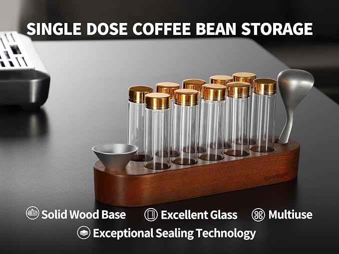 Coffee Bean Container, Single Dose Coffee Bean Storage - Image 2
