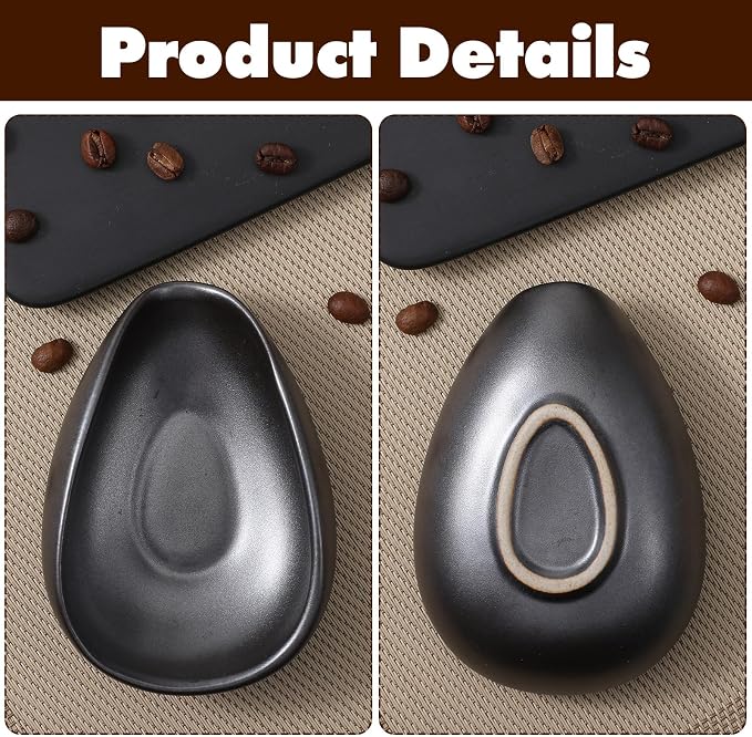 Coffee Bean Dosing Cup Ceramic Single Dosing Tray Espresso Bean Weighing Bowls - Image 6